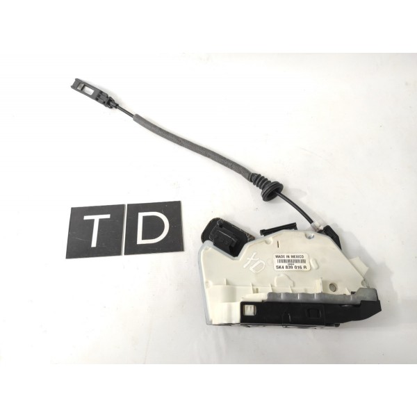 Trava Fechadura Porta Traseira Direita Vw Golf Tsi 2012 20