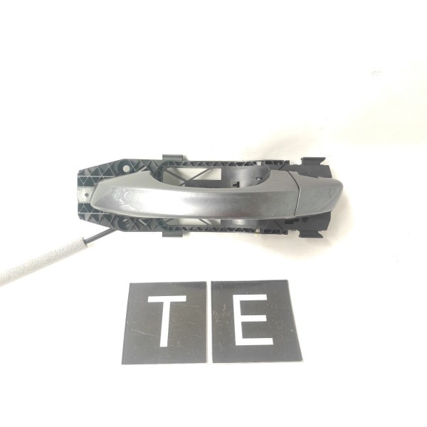 Maçaneta Externa Traseira Esquerda Vw Golf Tsi 2012 2018 Cinza