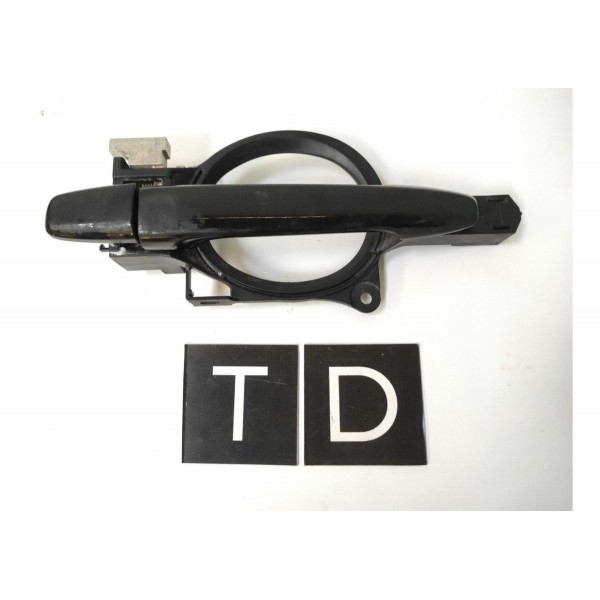 Maçaneta Externa Traseira Direita Mitsubishi Lancer 07 /17 Preto