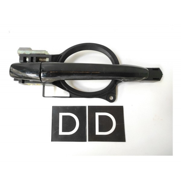 Maçaneta Externa Dianteiro Direito Mitsubishi Lancer 07 / 17 Preto