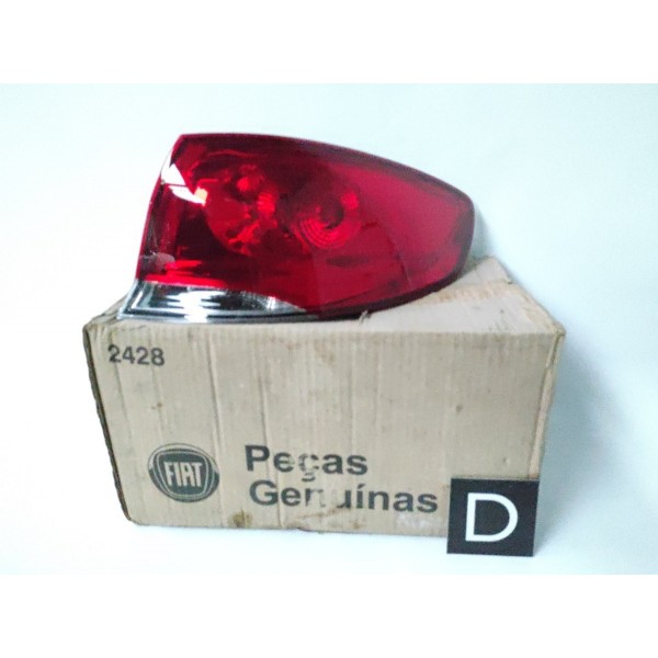 Lanterna Lateral Direita Siena 2008 A 2012 Original Vermelho