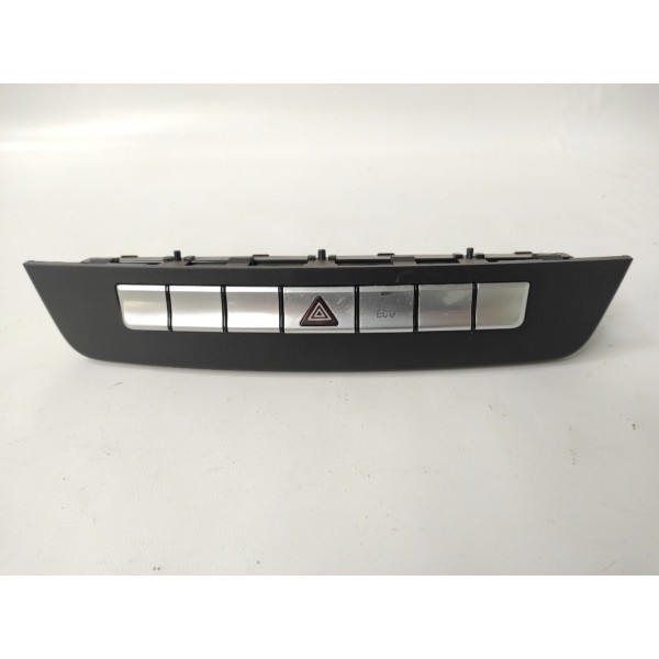 Botoes Alerta Eco Mercedes Benz C180 Cgi W204 2007 2014 Cinza