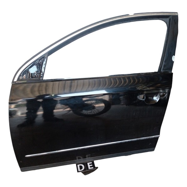 Folha Porta Dianteira Esquerdo Vw Passat B6 2006 2010 - Dianteira - Esquerda - Preto
