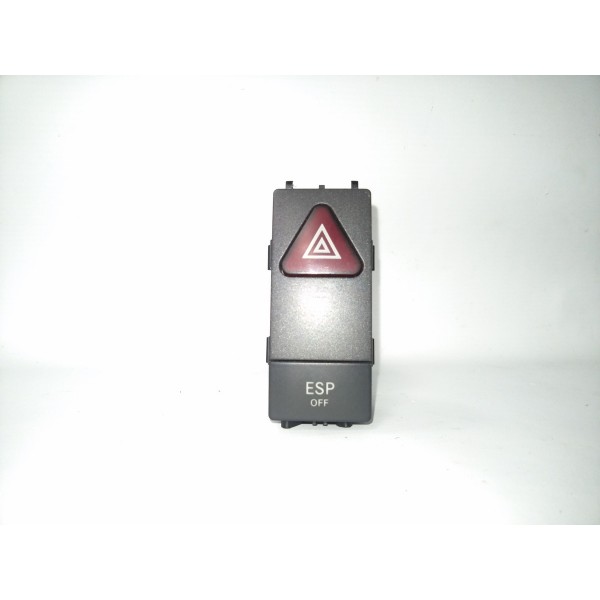 Botão Alerta Mercedes C180 2010 2049051800 981a Preto