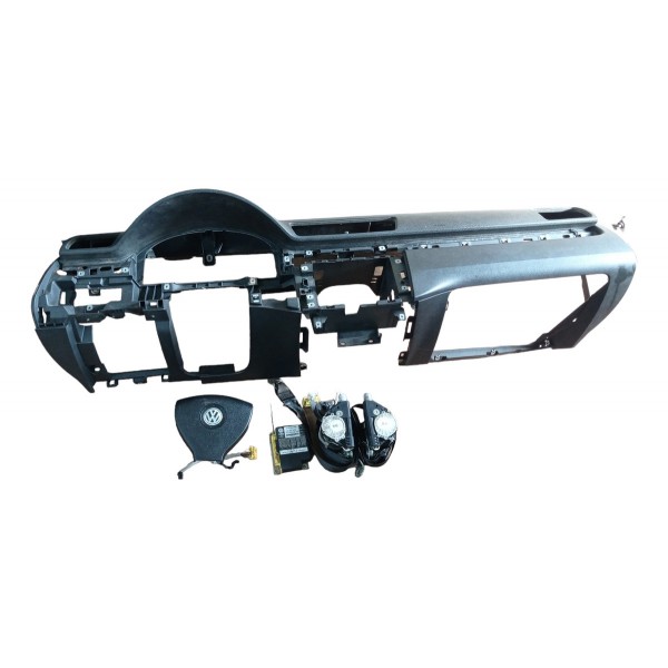 Kit Painel Completo Vw Passat B6 2006 2010 - Preto