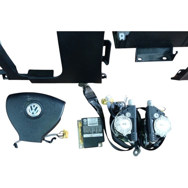Kit Painel Completo Vw Passat B6 2006 2010 - Preto