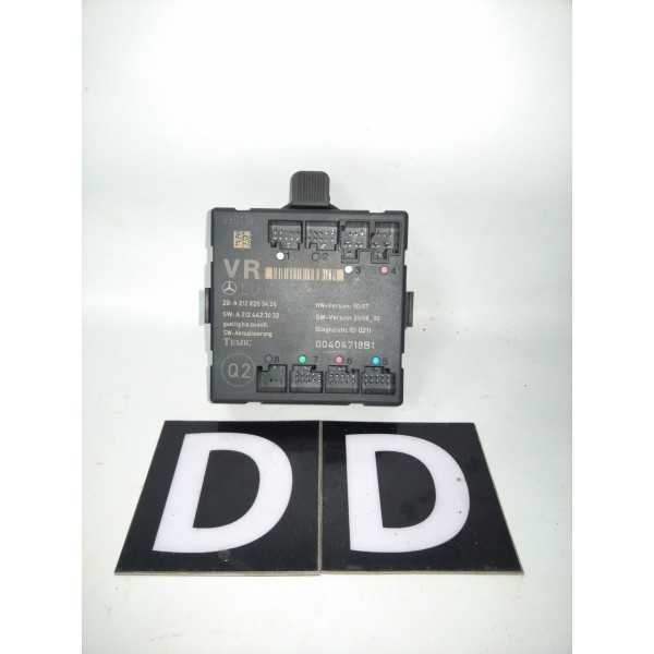 Modulo Porta Dianteiro Direito  C180 C200 W204 07 14  Preto