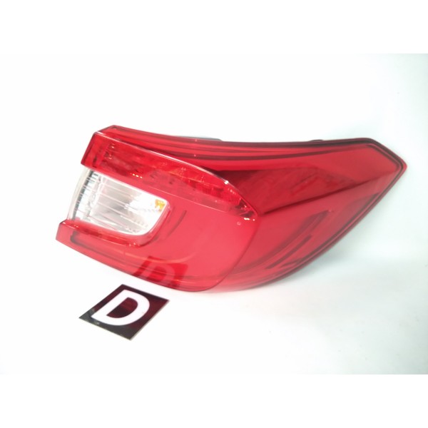 Lanterna Traseira Direita C/detalhe Honda Accord 2020 Direito Vermelho