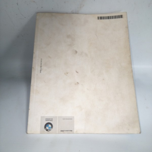 Manual Condutor Bmw Série 1 2007 À 2012 F01 F02 Português.