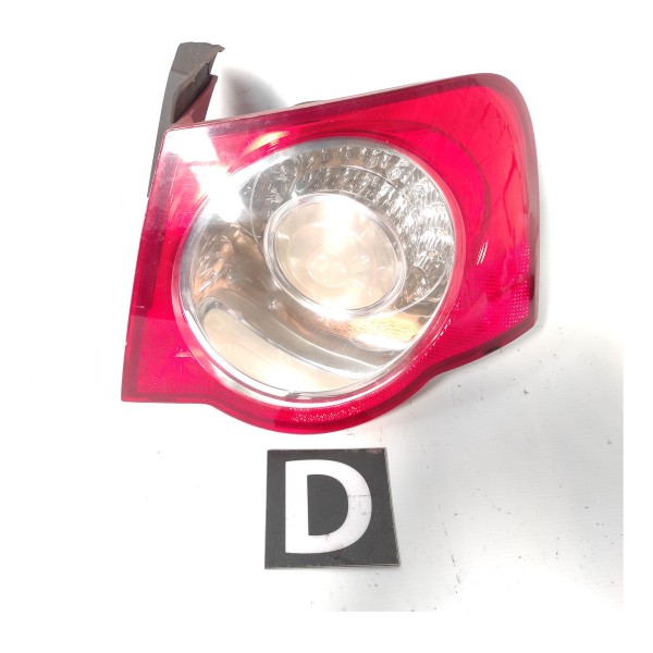 Lanterna Traseira Direita Vw Passat B6 Sedan 2006 2010 Direito Vermelho