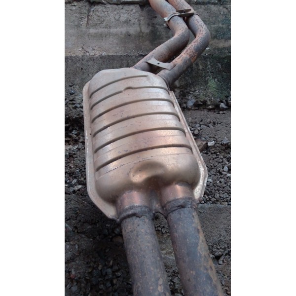 Abafador Intermediario Escapamento Bmw E46 320 325 330