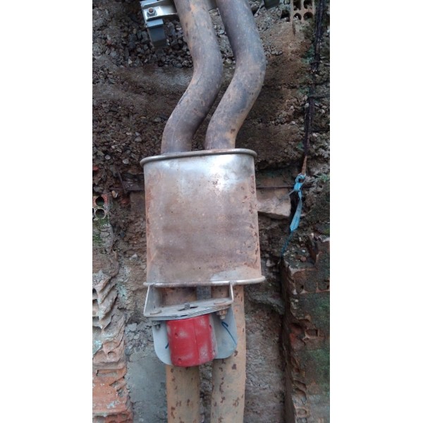 Abafador Pequeno Escapamento Bmw E46 320 325 330