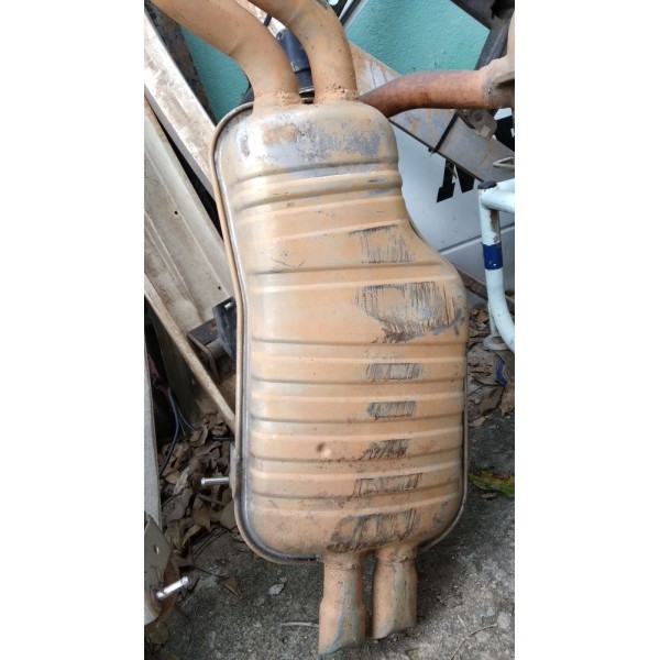 Abafador Final Silencioso Escapamento Bmw E46 320 325 330