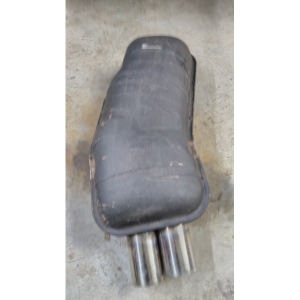 Silencioso Abafador Final Bmw 328 E36 Original Ponteira Inox