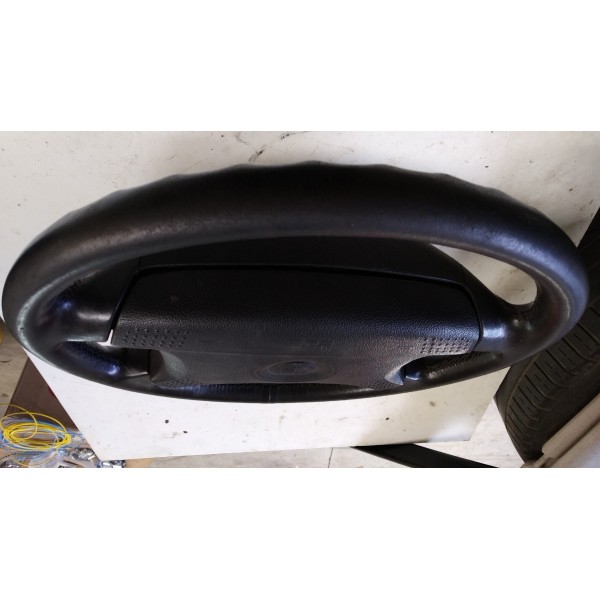 Volante Original Completo Bmw E36 Couro Em Bom Estado