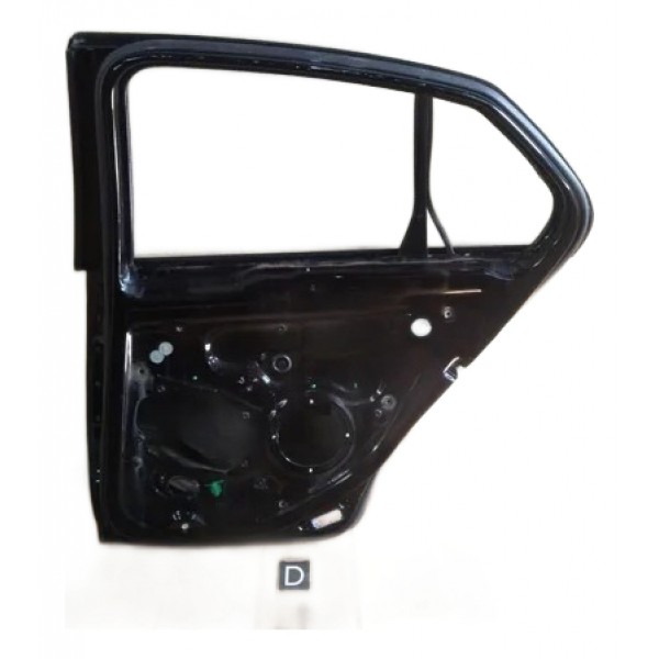 Folha Porta Traseira Direita Vw Jetta Mk5 2007-2010 Detalhes Dianteira Preto