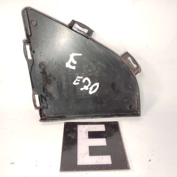 Acabamento Esquerdo Parachoque Dianteiro Bmw X5 E70 2011 Preto