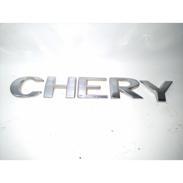 Emblema  Chery  Tampa Traseiro Chery Tiggo 2006 2015