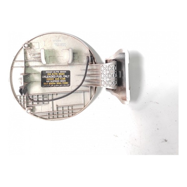 Portinhola Tanque Combustivel Santa Fé 2009 Prateado