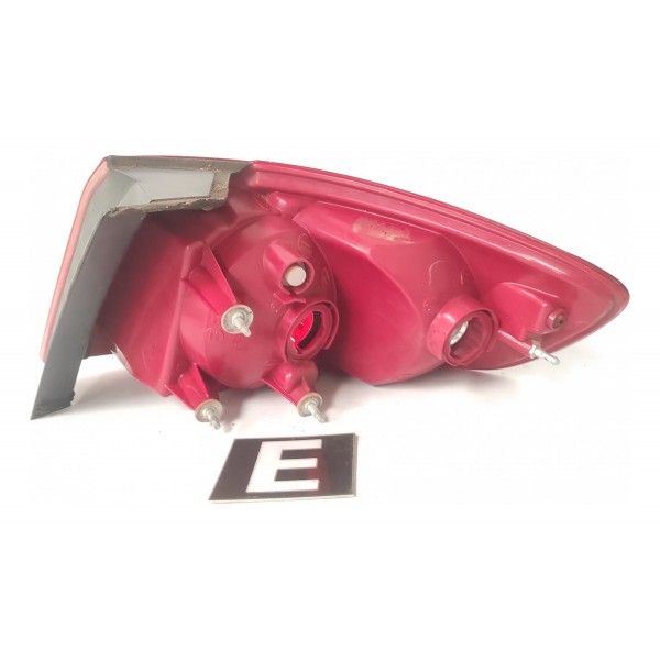 Lanterna Traseira Esquerda Lateral Santa Fé 2009 Esquerdo Vermelho