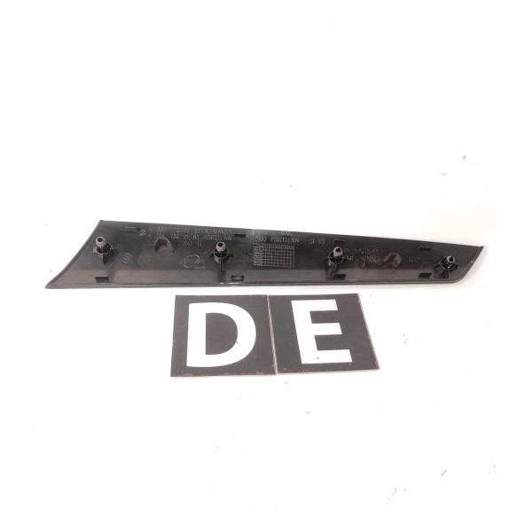 Friso Porta Dianteira Esquerda Mercedes C180 Cgi 2014 W204 Preto