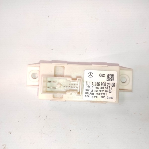 Modulo Farol A1669002906 Mercedes C180 Cgi 2014 W204