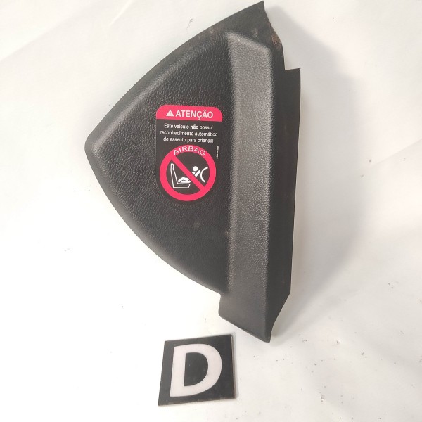 Acabamento Lateral Direito Painel Mercedes C180 Cgi 2014 Preto