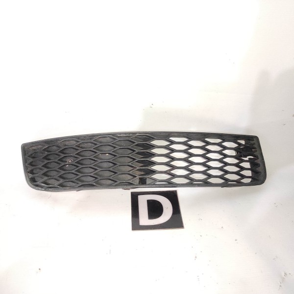Grade Direta Inferior Parachoque Dianteiro Audi Tt Mk1 2000 Preto Fosco