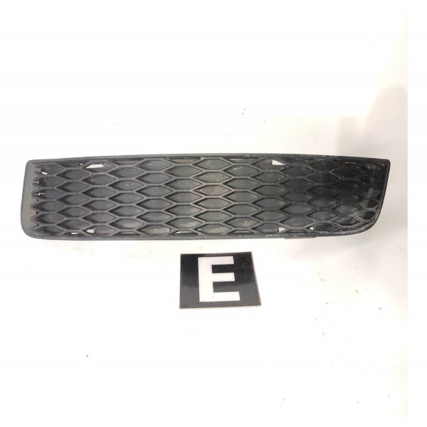 Grade Esquerda Inferior Parachoque Dianteiro Audi Tt 2000 Preto Fosco
