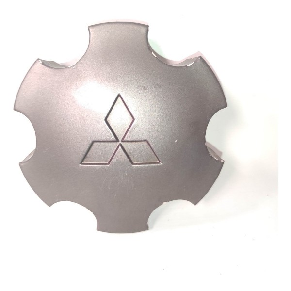 Calota Central Roda Mitsubishi Pajero Sport 2005 2011 Prateado