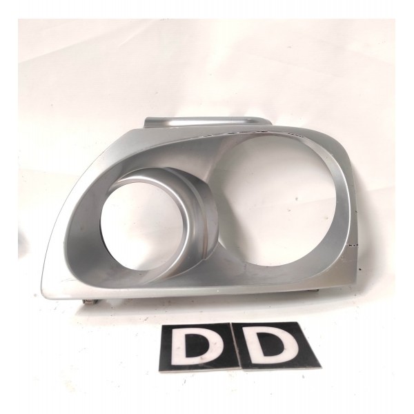 Moldura Farol Direito Mitsubishi Pajero Sport 2005 2011 Prateado