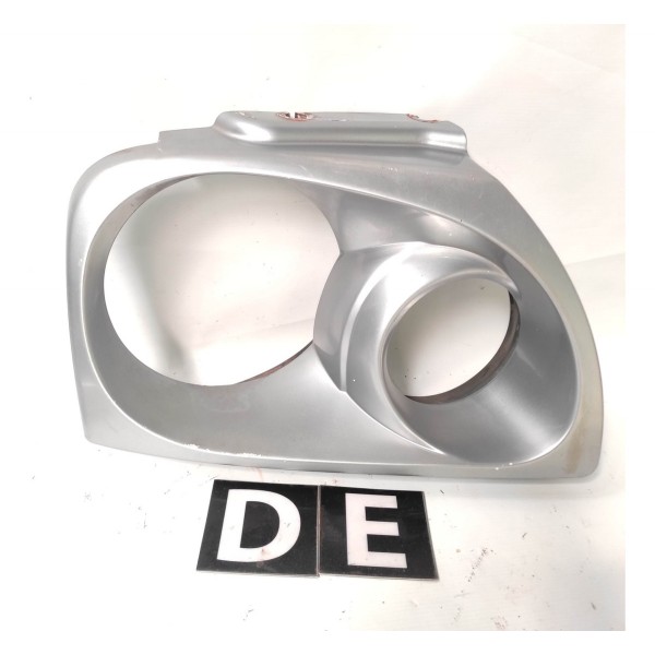 Moldura Farol Esquerdo Mitsubishi Pajero Sport 2005 2011 Prateado