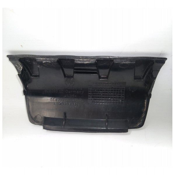 Tampa Central Soleira Porta Malas Bmw 118 E87 2004 2011  Preto