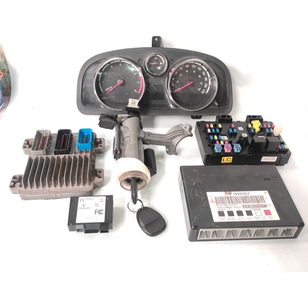 Kit Code Injeção Chevrolet Captiva 3.6 2009 Awd 12630366