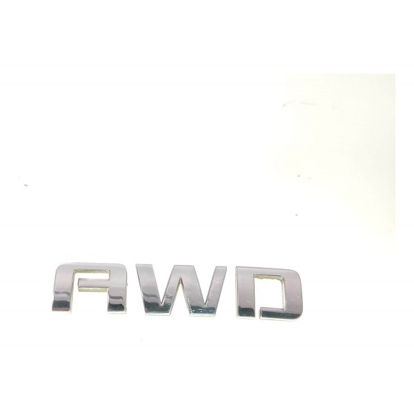 Emblema  Awd  Tampa Traseira Chevrolet Captiva 2006 2018