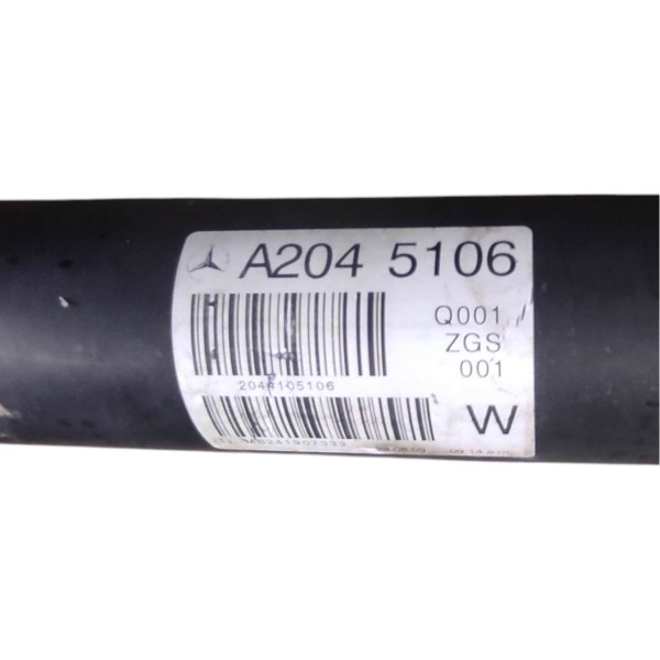 Eixo Carda Mercedes C200 1.8 Kompressor 2010 W204 A2045106