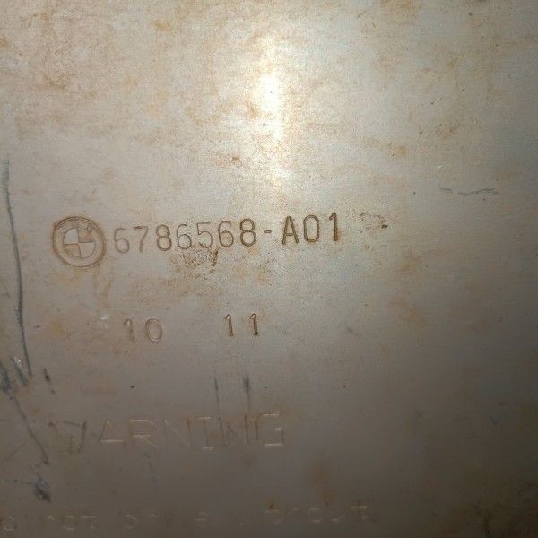 Peito De Proteção Motor 6786568 Bmw X5 E70 2011 3.0 Turbo