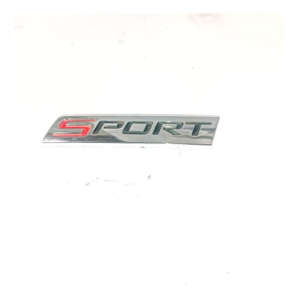 Emblema  Sport  Tampa Traseira Chevrolet Captiva 2006 2018 Cromado