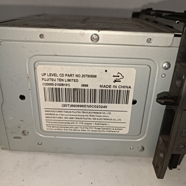 Aparelho De Som 20790696 Chevrolet Captiva 2006 2018