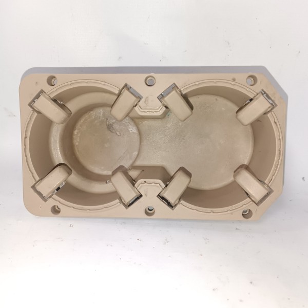 Porta Copos Bege Console Central Captiva 2006 2018 Bege