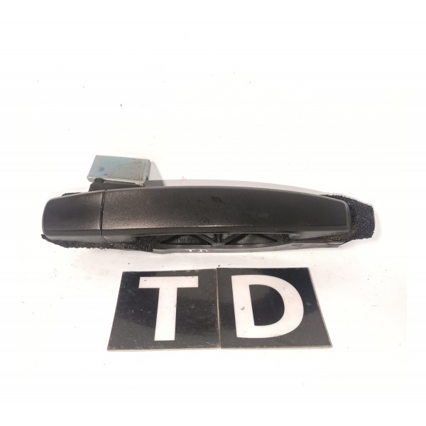 Maçaneta Externa Traseira Direita Chevrolet Captiva 06 18 Preto Traseira