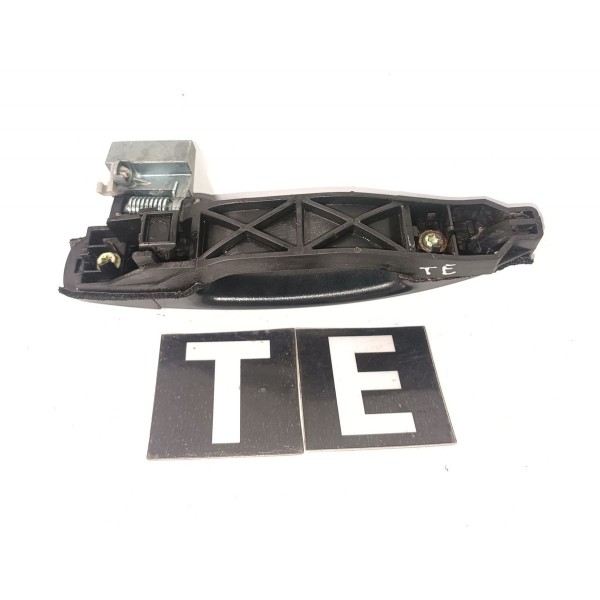 Maçaneta Externa Traseira Esquerda Chevrolet Captiva 06 18 Preto Traseira