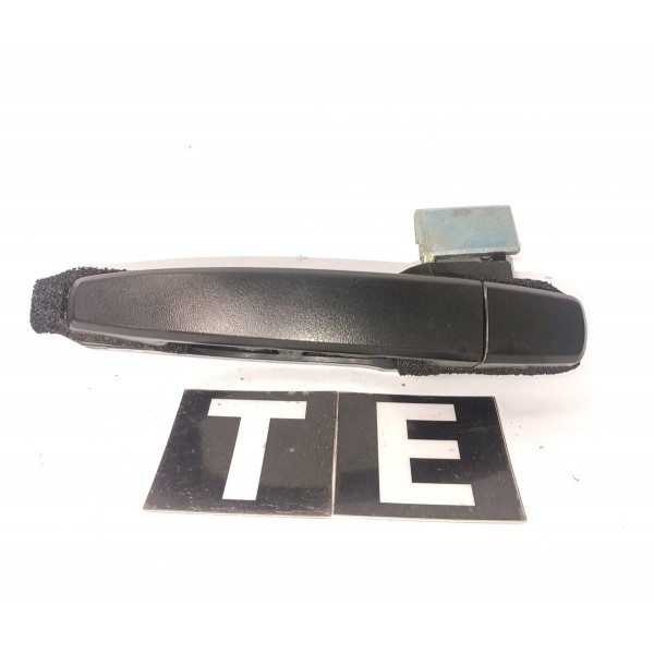 Maçaneta Externa Traseira Esquerda Chevrolet Captiva 06 18 Preto Traseira