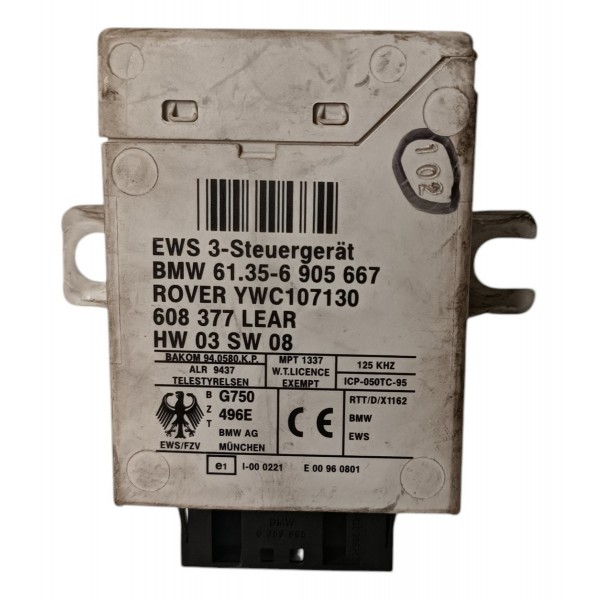 Modulo Imobilizador 6905667 Bmw X5 3.0 330 X3 E53 E46 00 06