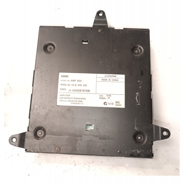 Modulo Amplificador Som 8379376 Bmw X5 E53 2000 2006