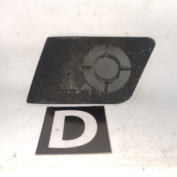 Tela Superior Alto Falante Painel Bmw X5 E53 2000 2006 Preto