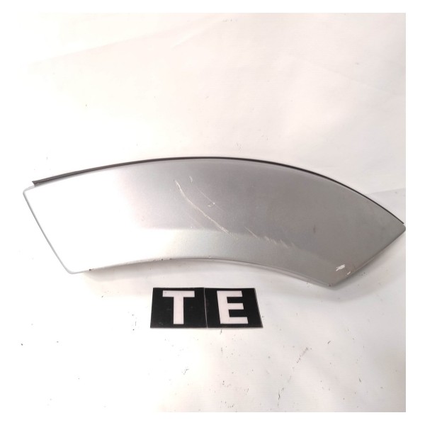 Moldura Porta Traseira Esquerda Mitsubishi Pajero Sport 2008 Traseira Esquerda Prateado