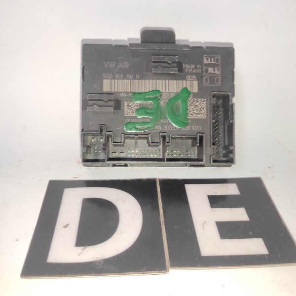 Modulo Porta Dianteira Esquerda 5q0959393b Audi A3 2013 2019