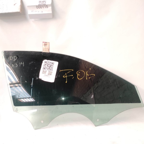Vidro Porta Dianteira Direira Audi A3 2012 2020