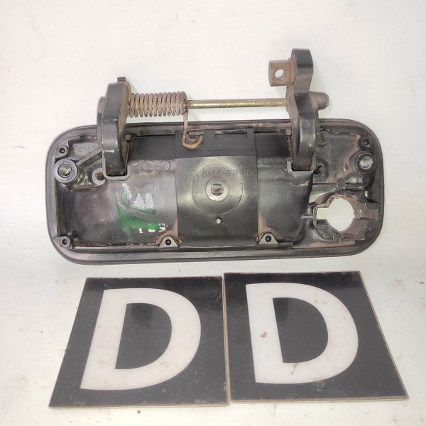 Maçaneta Externa Dianteira Direita Honda Accord Cb7 91 96 Preto Dianteira